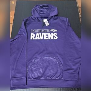 Official NFL Team Apparel Baltimore Ravens Purple Hoodie New With Tags Size 3XL